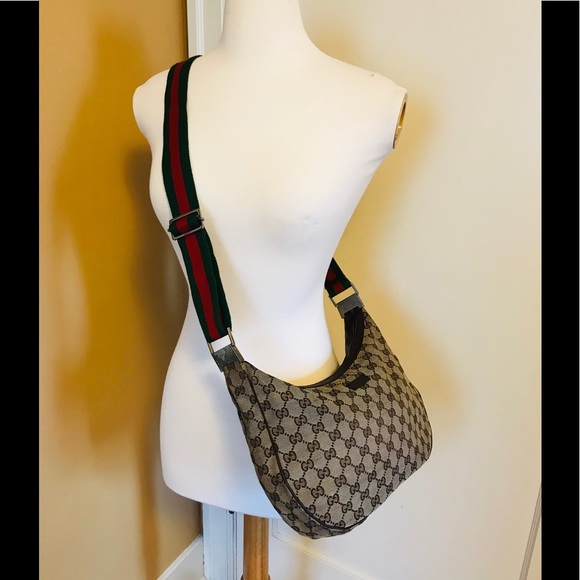 Gucci Handbags - GUCCI GG Sherry Line Canvas  Shoulder CrossbadyBag